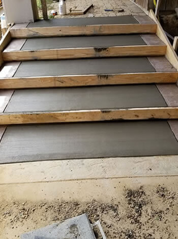 steps construction